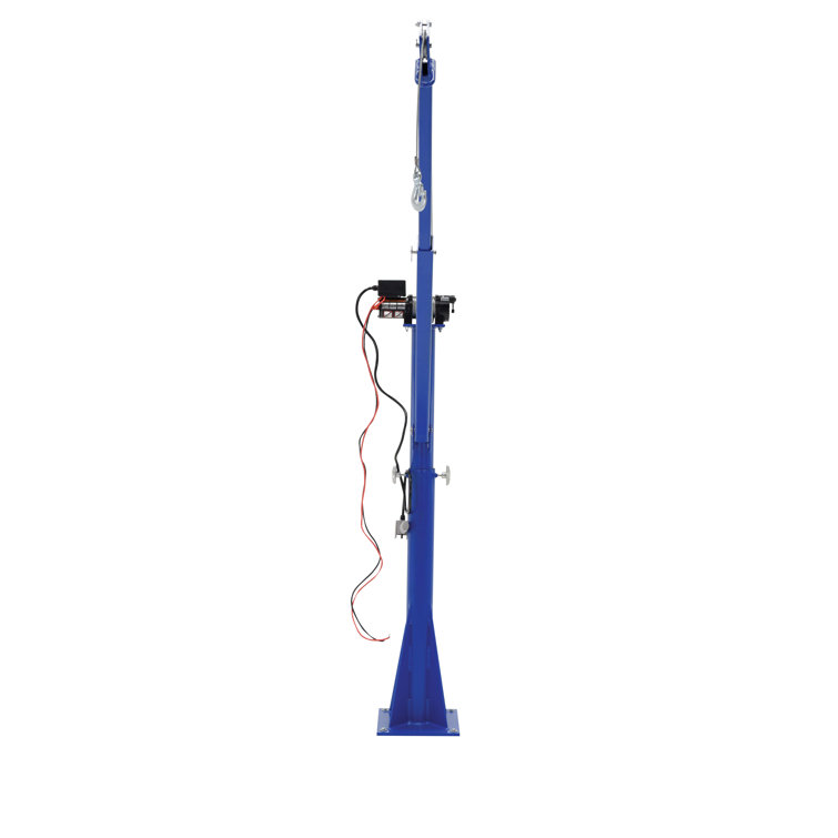 Vestil Dc Power Lift Jib Crane Wayfair